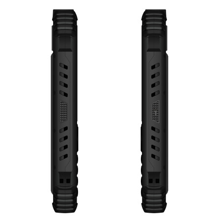 EVOLVEO StrongPhone Q1, vodotesný odolný Dual SIM telefón, čierny
