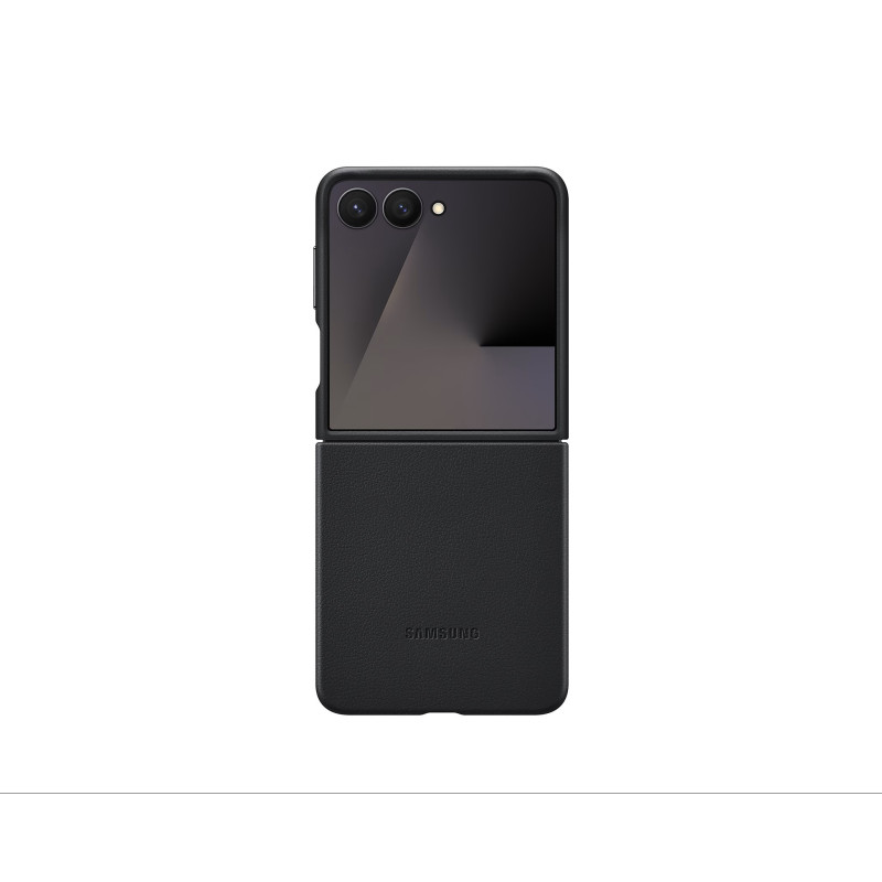 Samsung Ochranný kryt z vegánskej kože Flip7 Black