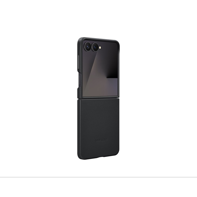 Samsung Ochranný kryt z vegánskej kože Flip7 Black