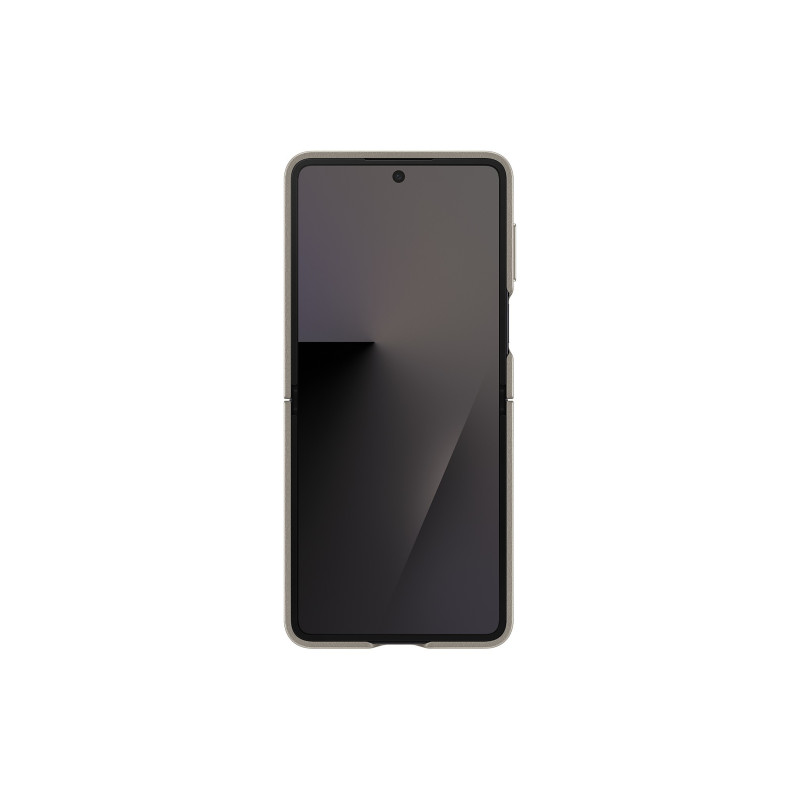Samsung Ochranný kryt z vegánskej kože Flip7 Taupe