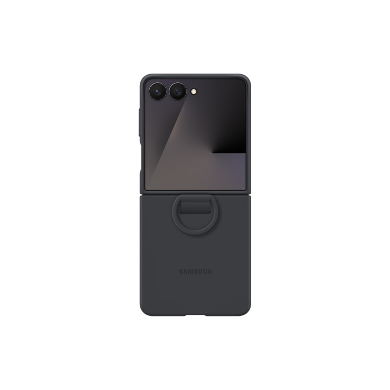 Samsung Silikónový kryt s držiakom na prst Flip7 Black