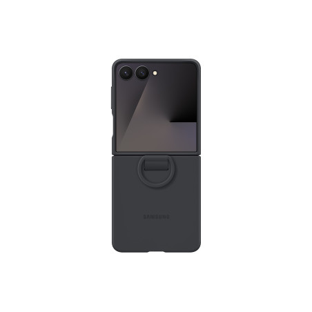 Samsung Silikónový kryt s držiakom na prst Flip7 Black
