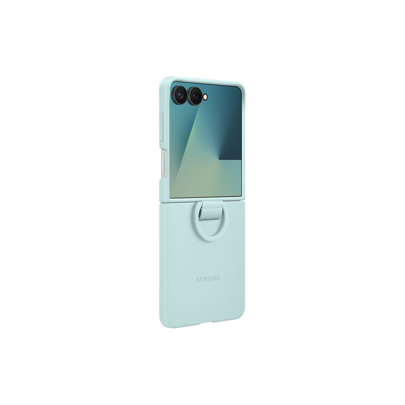 Samsung Silikónový kryt s držiakom na prst Flip7 Mint