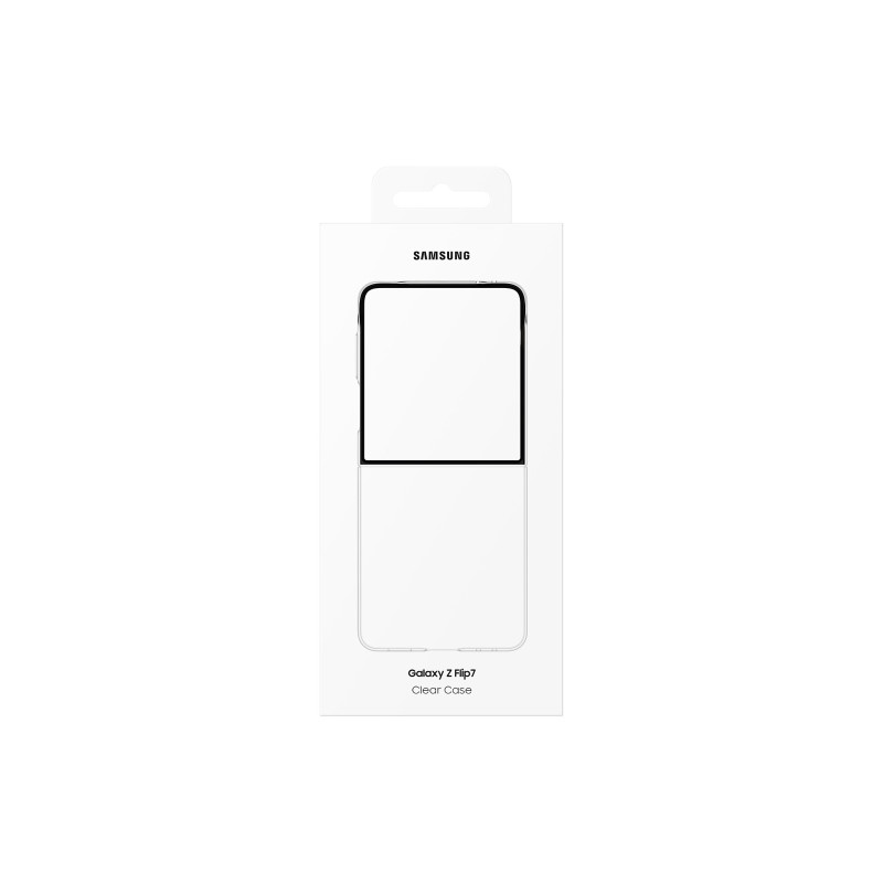 Samsung Priehľadný zadný kryt Flip7 Transparent