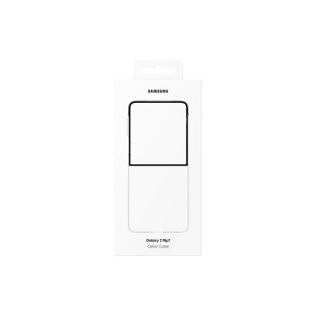 Samsung Priehľadný zadný kryt Flip7 Transparent