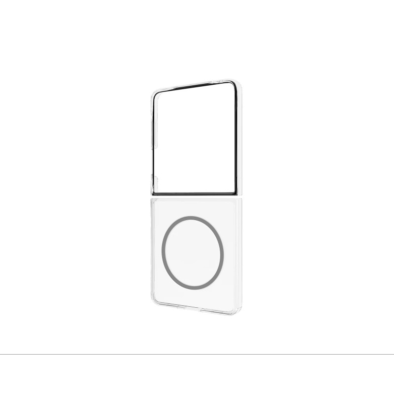 Samsung Priehľadný kryt s magnetickým úchytom Flip7 Transparent