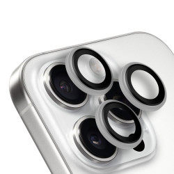 OBAL:ME Ochrana Šošoviek pre Apple iPhone 15 Pro/15 Pro Max White Titanium