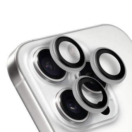 OBAL:ME Ochrana Šošoviek pre Apple iPhone 16 Pro/16 Pro Max White Titanium