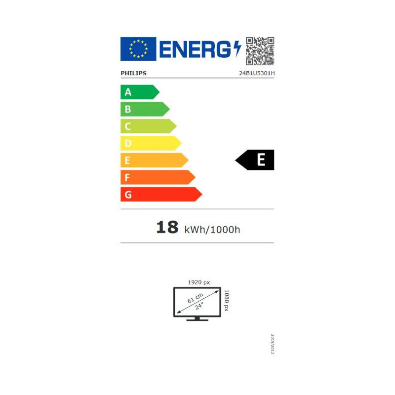 Philips/24B1U5301H/23,8"/IPS/FHD/75Hz/4ms/Black/3R