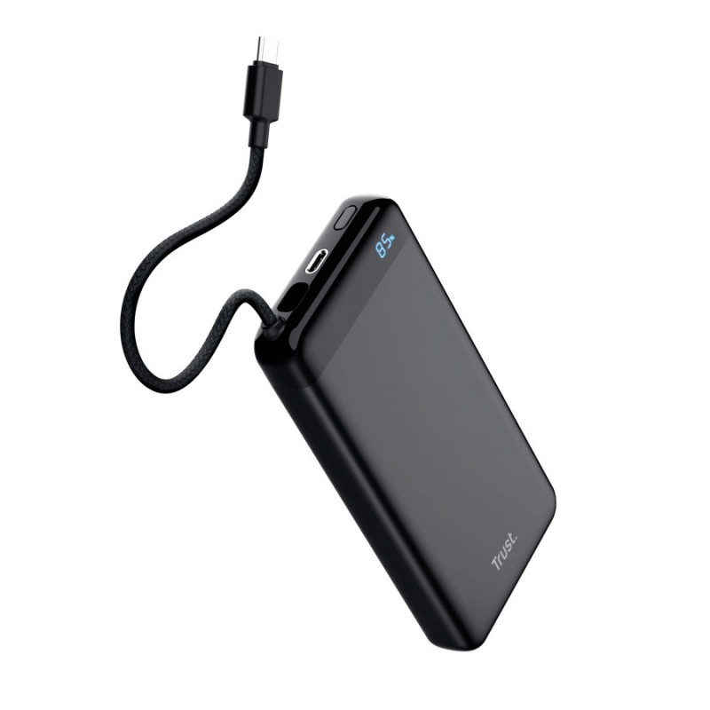 TRUST FIERA 20.000 POWERBANK FIXED CABLE