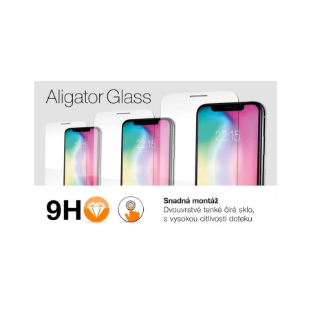 Aligator sklo GLASS S8000, originálne