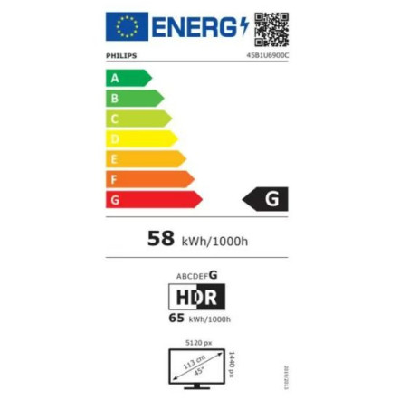 Philips/45B1U6900C/44,5"/VA/5120x1440/75Hz/4ms/Black/3R