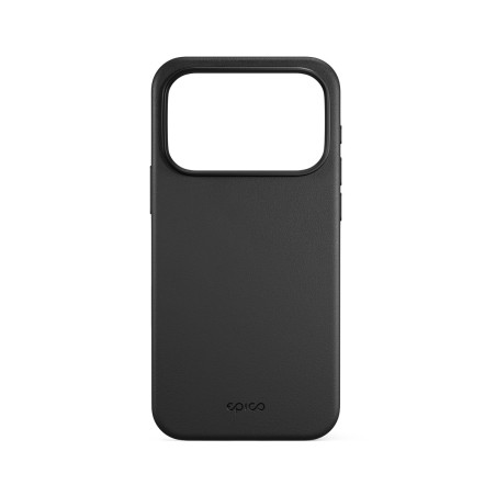 Epico Leather Mag+ Case iPhone 17 Pro Max - čierna