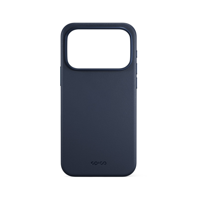 Epico Leather Mag+ Case iPhone 17 Pro - modrá