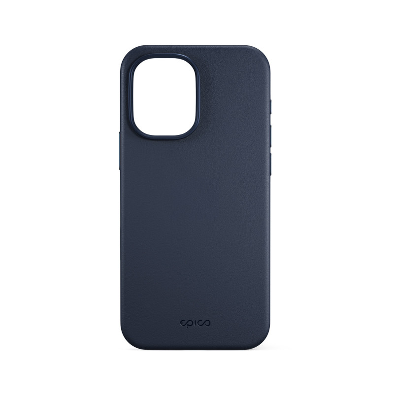 Epico Leather Mag+ Case iPhone 17 - modrá