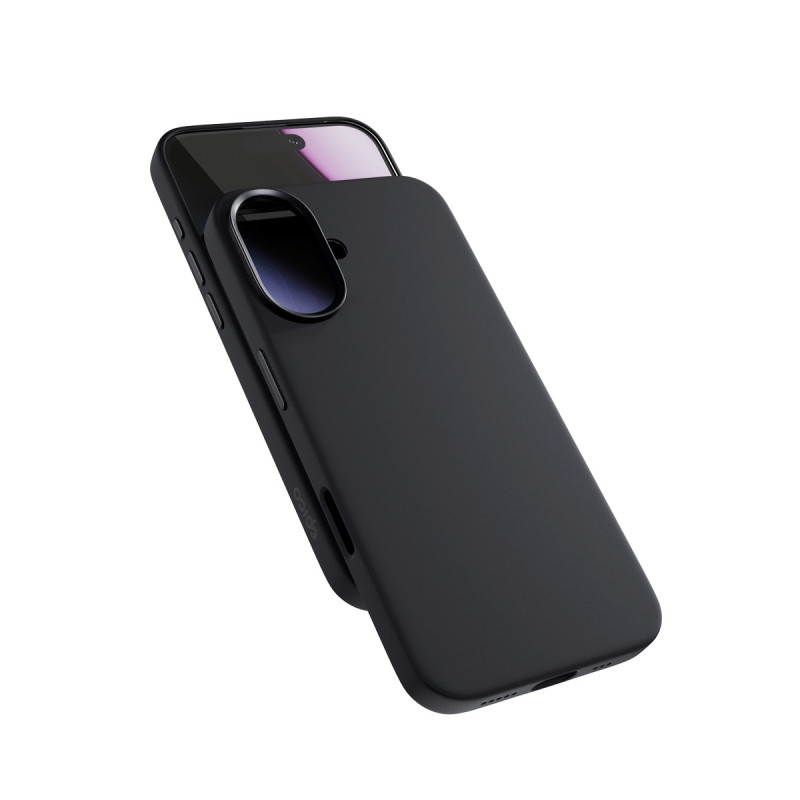 Epico Silicone Mag+ Case iPhone 17 - čierna