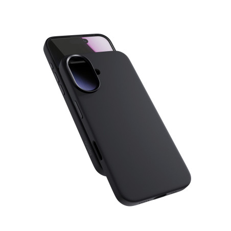 Epico Silicone Mag+ Case iPhone 17 - čierna