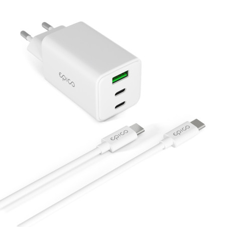 Epico GaN 65W adaptér EA65 s 1,2 m USB-C káblom
