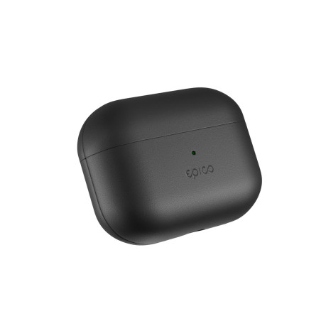Epico kožené púzdro AirPods Pro 3 - čierna