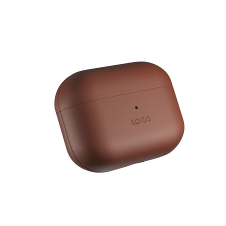 Epico kožené púzdro AirPods Pro 3 - hnedá