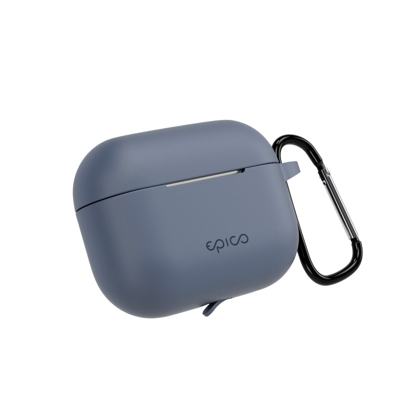 Epico puzdro s karabínou AirPods Pro 3 - modrošed