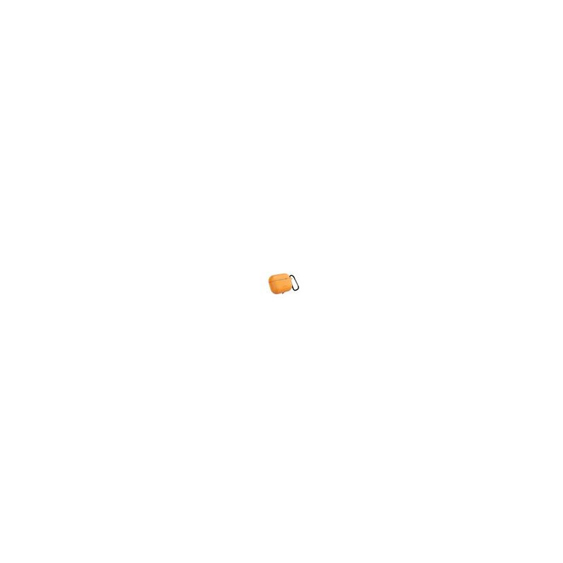 Epico puzdro s karabínou AirPods Pro 3 - oranžová