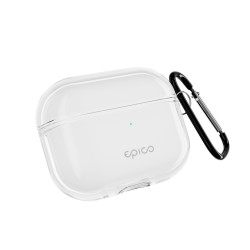 Epico transparent puzdro s karabínou AirPods Pro 3