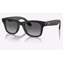 Meta Ray-Ban Wayfarer, AI okuliare, Matte Black, Polarized Gradient Graphite