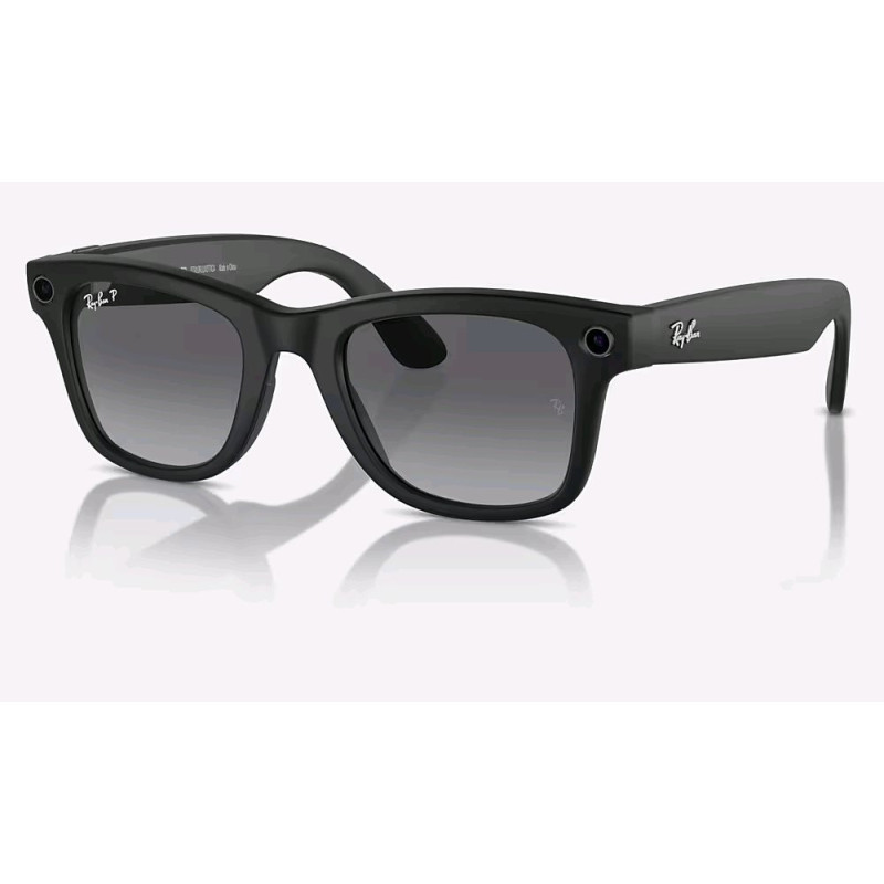 Meta Ray-Ban Wayfarer, AI okuliare, Matte Black, Polarized Gradient Graphite