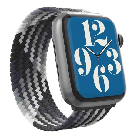 GEAR4 Remienok Apple Watch 41/40/38mm SM sivá/melír