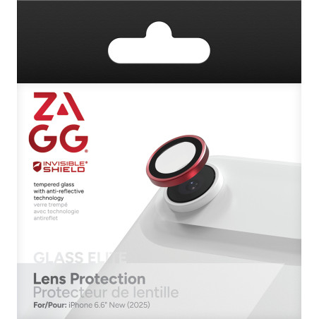 ZAGG Ochranná šošovka Premium pre Apple iPhone Air - červená