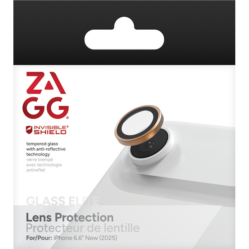 ZAGG Ochranná šošovka Premium pre Apple iPhone Air - oranžová