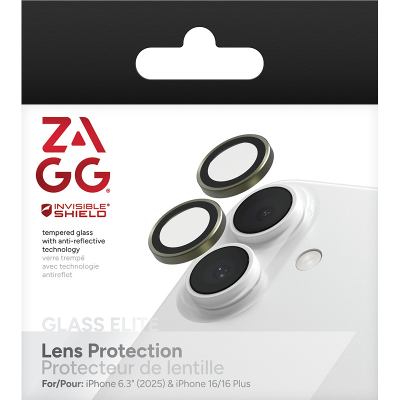 ZAGG Ochranná šošovka Premium pre Apple iPhone 17/16/16+ - zelená