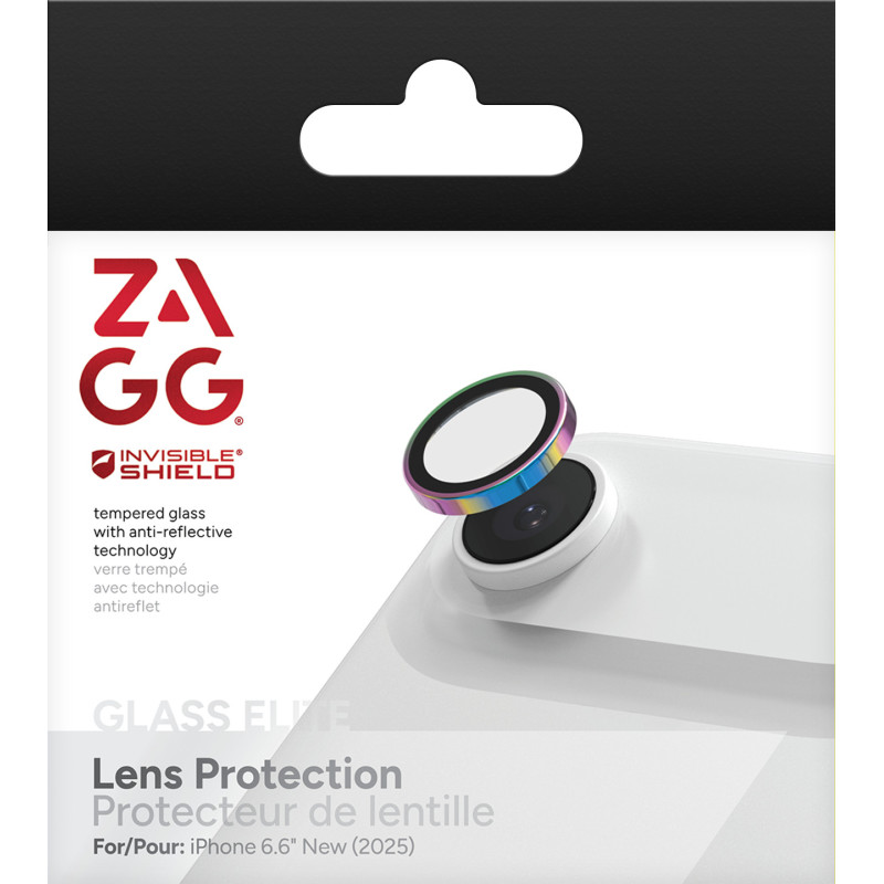 ZAGG Ochranná šošovka Premium pre Apple iPhone Air - dúhová