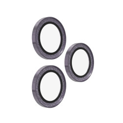 ZAGG Ochranná šošovka Premium pre Apple 17 Pro/Pro Max/16 Pro/Pro Max/15 Pro/Pro Max - fialová trblietka