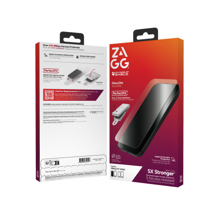 ZAGG Ochranné sklo Glass Elite pre Apple iPhone 17