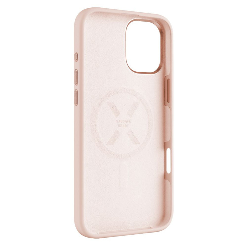 FIXED MagFlow Apple iPhone 16+, ružový