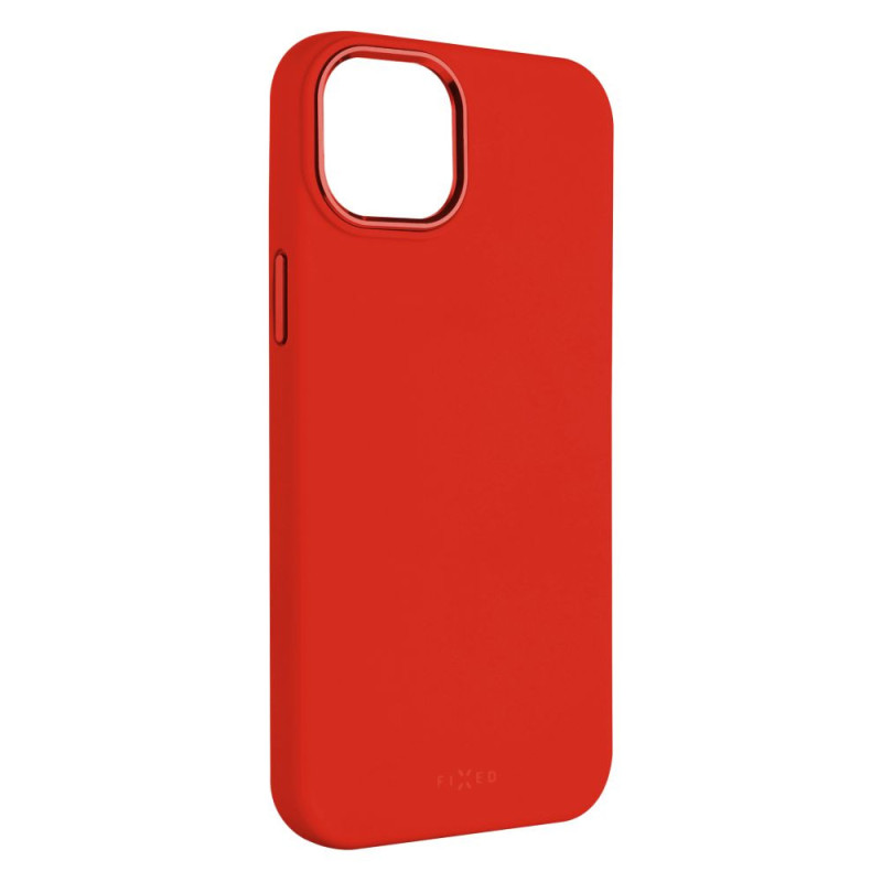 FIXED MagFlow Apple iPhone 15 Plus, červený