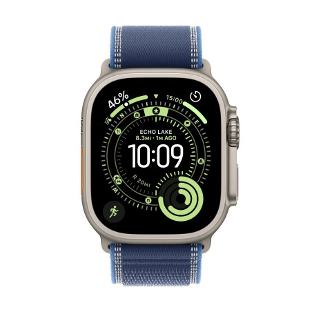 Apple Watch Ultra 3/49/Elegant Band/Blue/Bright Blue