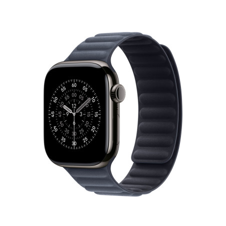 Watch Acc/46/Navy Magnetic Link - S/M