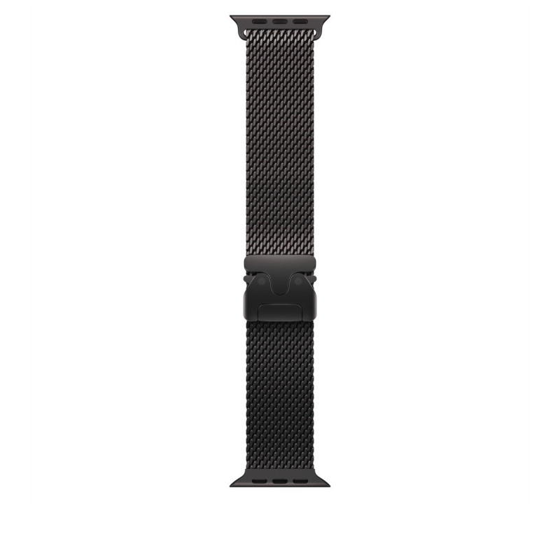Watch Acc/49/Black Titanium Milanese Loop - L