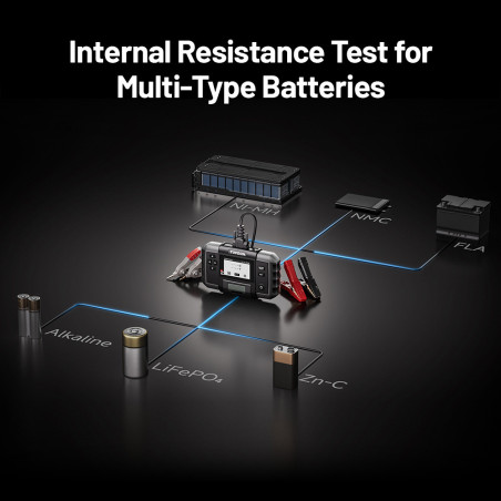 TOPDON Tester autobatérií BT600P/3,5" displej/5200mAh/6V,12V,24V