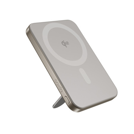 Epico Qi2 5000mAh Alu Mag+ Stand PB EM52 - titán