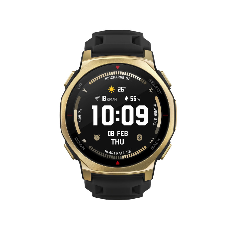 Amazfit T-Rex 3 Pro/44/Šport Band/Black Gold