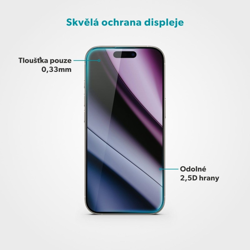 Epico StarterPack iPhone 17 Pro Max - sklo + kryt