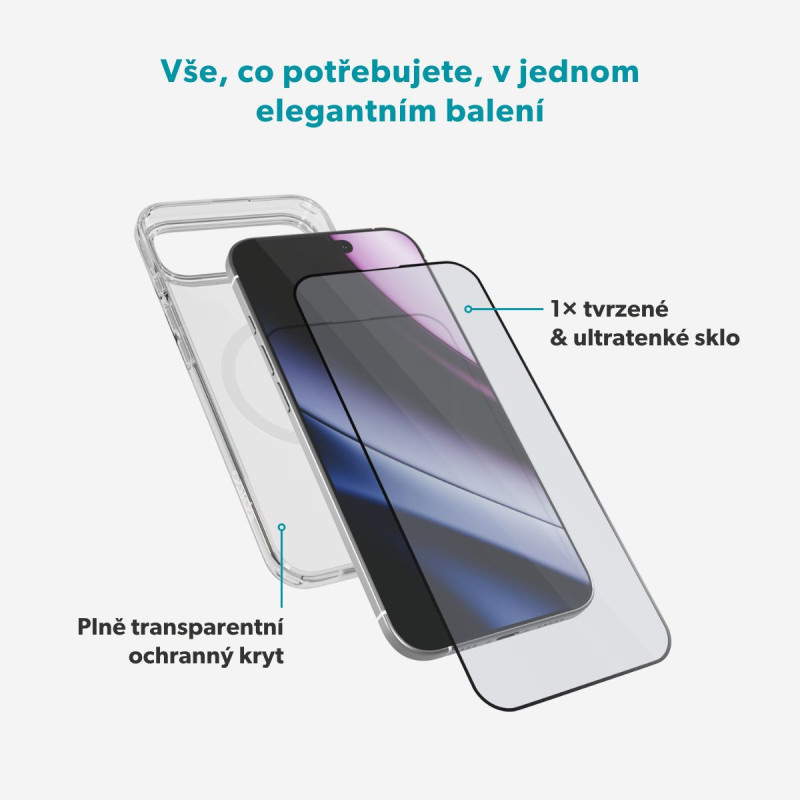 Epico StarterPack iPhone Air - sklo + kryt