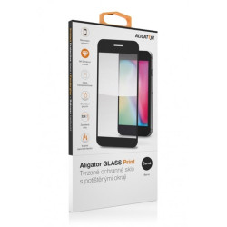 Aligator ochranné sklo PRINT iPhone 17 Air čierna