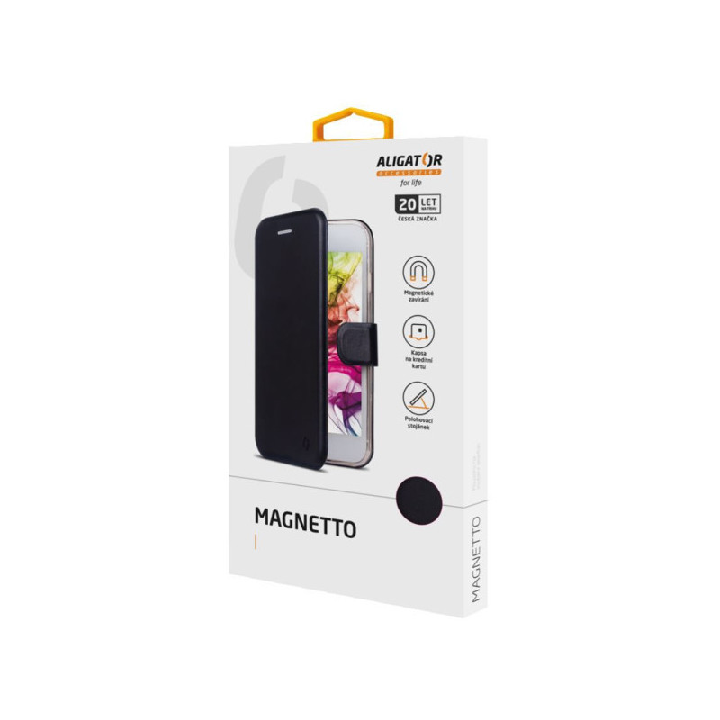 Aligator Puzdro Magnetto Xiaomi Redmi 15 Black