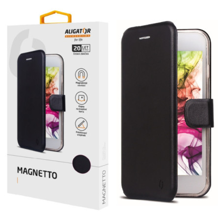 Aligator Puzdro Magnetto Xiaomi Redmi 15C 4G Black