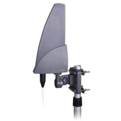EVOLVEO Shark, aktívna vonkajšia anténa DAB+/DVB-T2, filter LTE,4G,5G